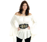 PIRATE COSTUME: PIRATE LADY VIXEN BLOUSE