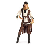 PIRATE COSTUME: LONG COAT PIRATE BABE