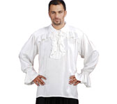 pirate costume: francis dereke pirate shirt white