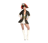 PIRATE COSTUME: QUEEN SCARLET SET