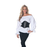 pirate costume: pirate blouse long sleeve