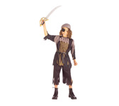 PIRATE CHILD COSTUME: CAPTAIN GHOST SET