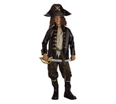 PIRATE CHILD COSTUME: CAPTAIN RASCAL SET