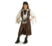 PIRATE CHILD COSTUME: LONG COAT GIRL