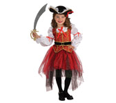 PIRATE CHILD COSTUME:PRINCESS OF THE SEAS