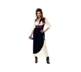 PIRATE COSTUME: TAVERN WENCH NAVY