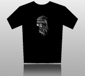 pirate t-shirt: blast maroon design.