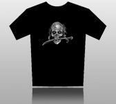 pirate t-shirt: captain lapsus design.