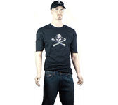 pirate t-shirt: jolly rogue design.