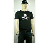 pirate t-shirt: jolly roger design.