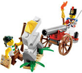 toy: lego cannon battle