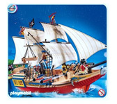 PIRATE TOY: PLAYMOBIL 4290 PIRATE SHIP