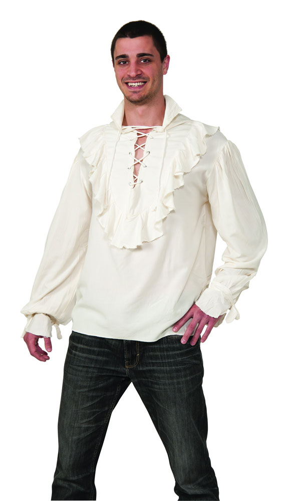 Natural Gauze Pirate Shirt Costume Natural Gauze Pirate Shirt Costume