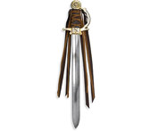 ACCESSORY: SILVER PIRATE SWORD