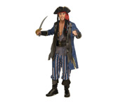 PIRATE COSTUME: CAPTAIN SCOURGE SET