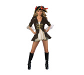 pirate costume: sassy buccaneer set