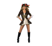 PIRATE COSTUME: SASSY BUCCANEER SET