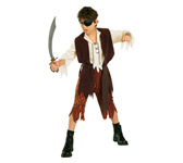 PIRATE CHILD COSTUME: BOY SWASHBUCKLER SET