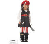 PIRATE CHILD COSTUME: PRECIOUS LIL