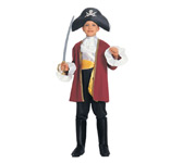 PIRATE CHILD COSTUME: CAPTAIN HOOK SET