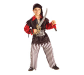 pirate child costume: captain ocean set
