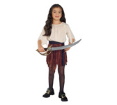 PIRATE CHILD COSTUME: GIRL BUCCANEER SET