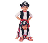 PIRATE CHILD COSTUME: LITTLE PIRATE