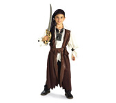 PIRATE CHILD COSTUME: LONG COAT BOY