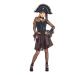 PIRATE CHILD COSTUME: PIRATE FEMME SET