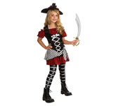 pirate child costume:black pearl pirate