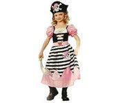 PIRATE CHILD COSTUME: PINK PIRATE PRINCESS