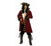 pirate costume: pirate captain