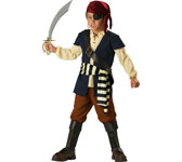pirate child costume:pirate mate