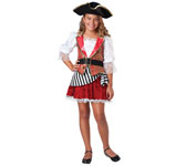 PIRATE CHILD COSTUME:PRETTY PIRATE