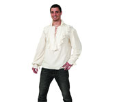 pirate costume: natural pirate shirt