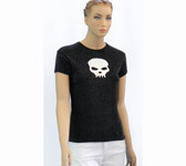 PIRATE RIB KNIT: ANGRY SKULL DESIGN.