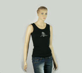 tank top: captain lapsus black