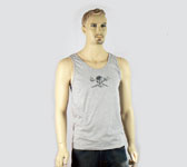 tank top: sport grey  slash beard design