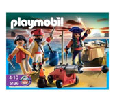 toy: playmobil pirates with cannon