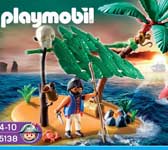 TOY: PLAYMOBIL CAST AWAY ON PALM ISLAND