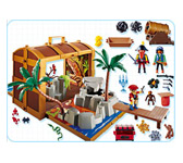 Playmobil pirate chest hotsell
