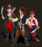 girls pirate costumes