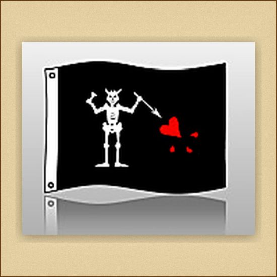 20x26 Blackbeard Pirate Flag