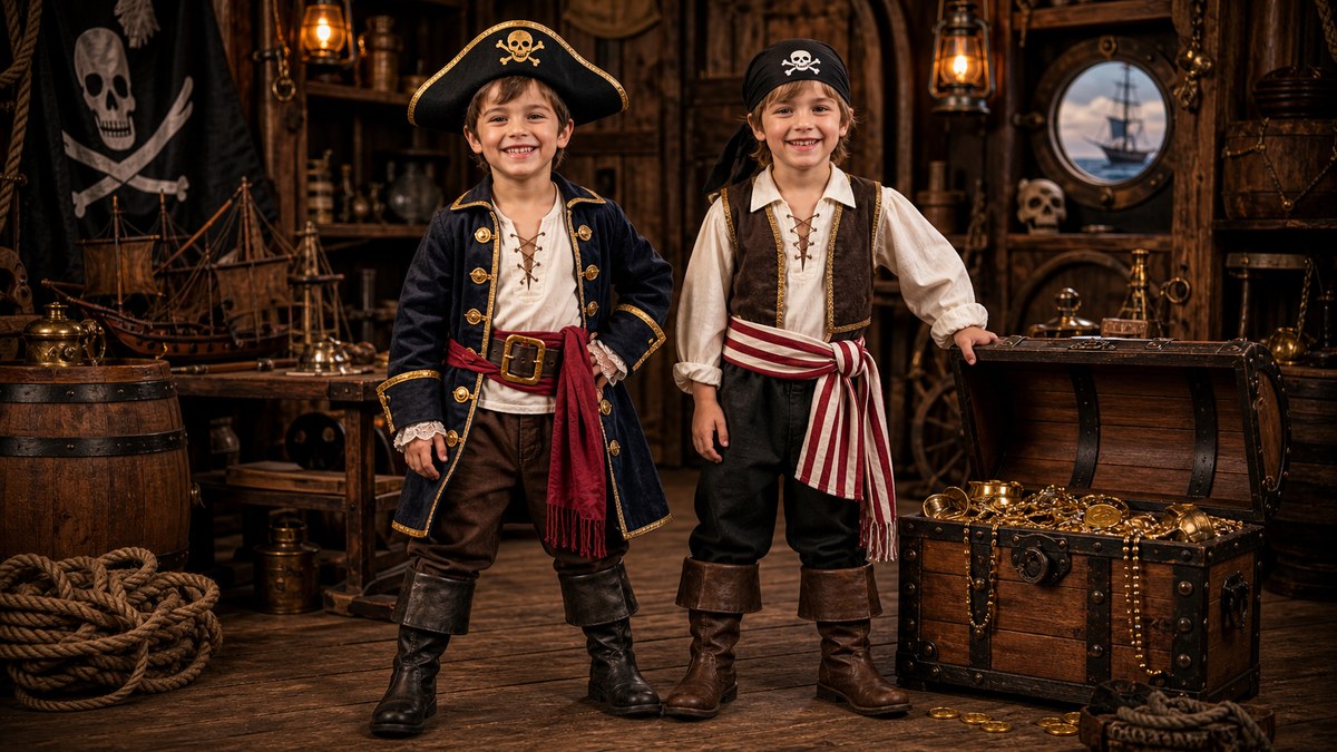 Picture for category Boys' Pirate Costumes