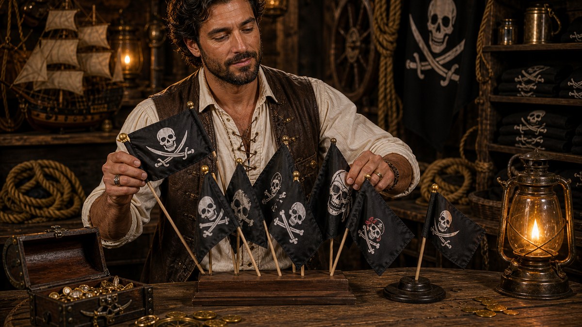 Picture for category Small Pirate Flags