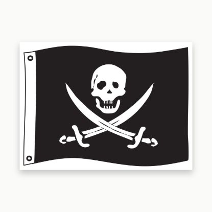 3x5 Jack Rackham Pirate Flag