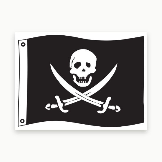 3x5 Jack Rackham Pirate Flag