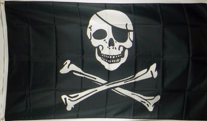 3x5 Jolly Buccaneer Pirate Flag