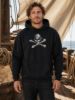 Jolly Rogue Pirate Hoodie model lifestyle image 1