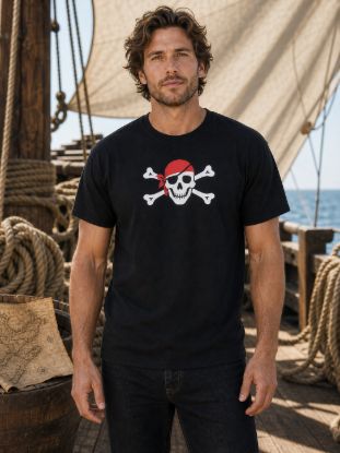 Bandanna Pirate T-Shirt model lifestyle image 1